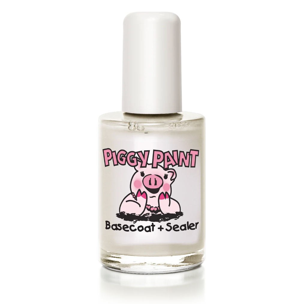 Piggy Paint- Basecoat + Sealer Nail Polish Non-toxic Kids Nail Polish