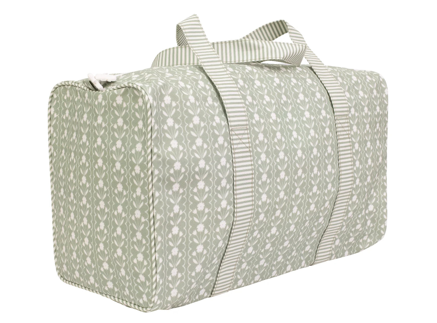 The Duffle Bag | Sage Floral