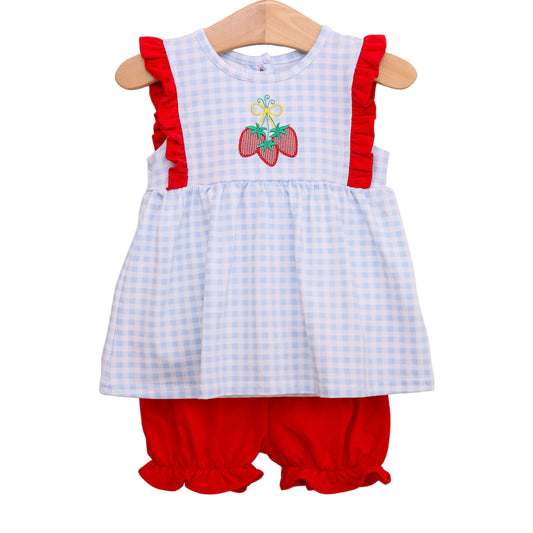 Strawberry Bloomer Set