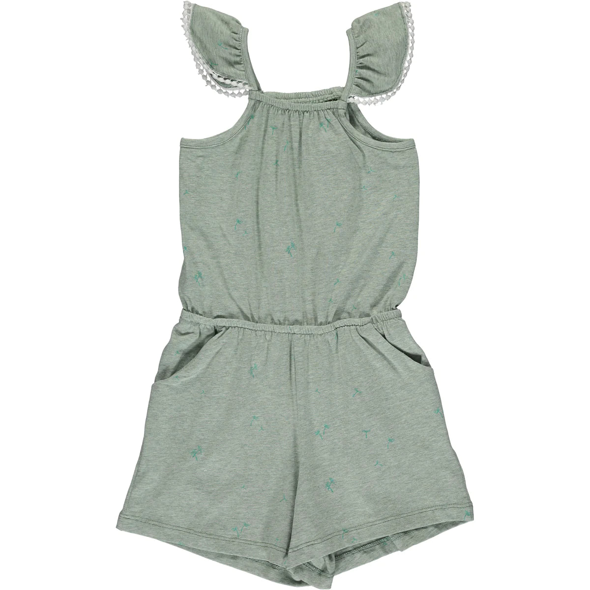 Cece Romper | Aqua