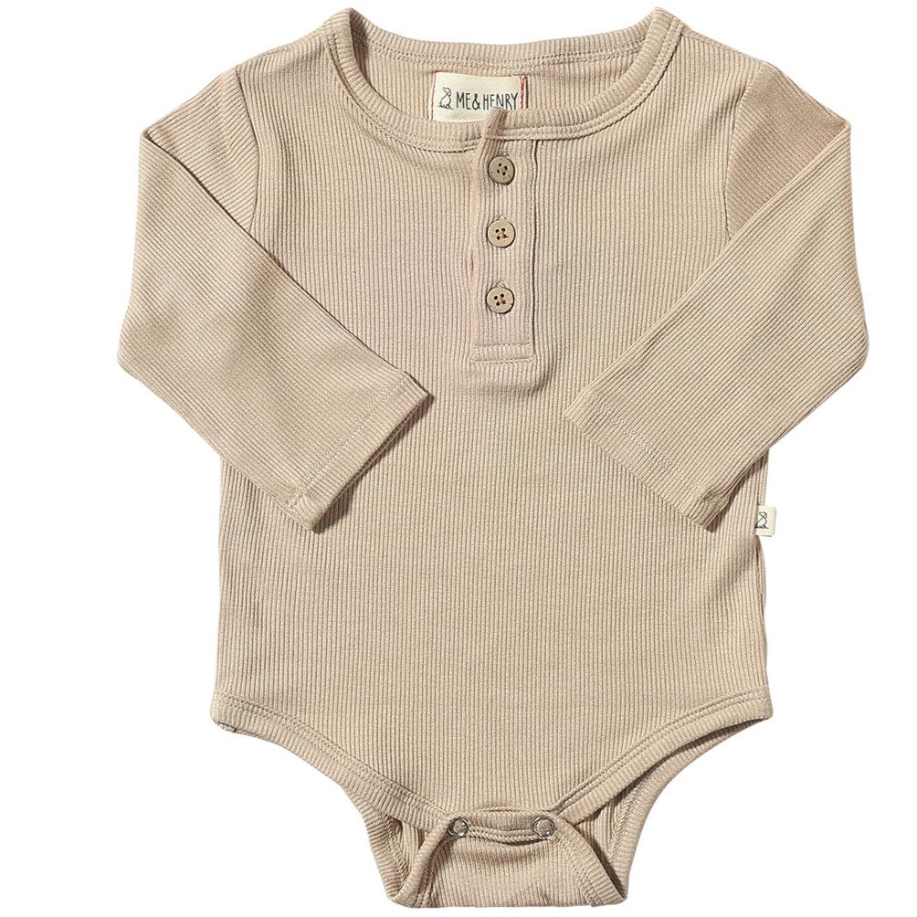 Aynor Rib Onesie | Beige