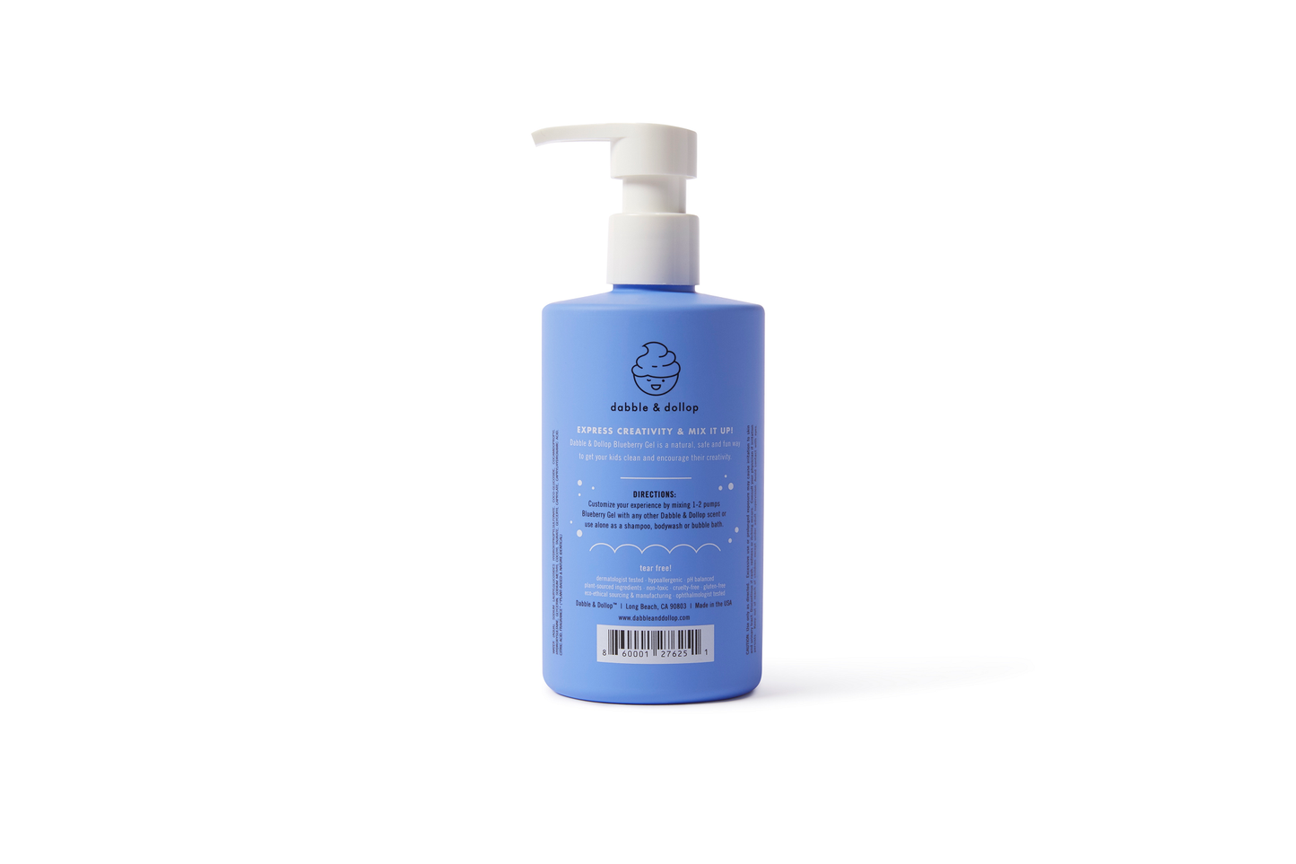 Tear-Free Shampoo, Body Wash, & Bubbles | Blueberry