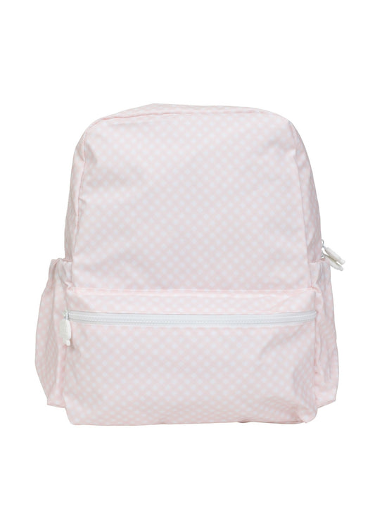 Apple of My Isla Large Backpack | Pink Gingham