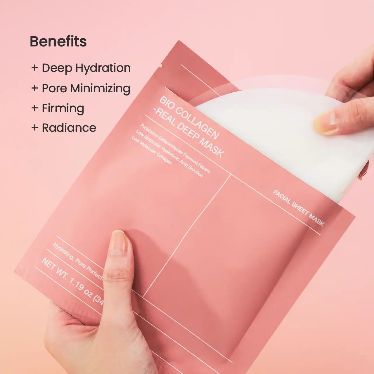[Biodance] Bio Collagen Real Deep Overnight Mask : Collagen(Pink)