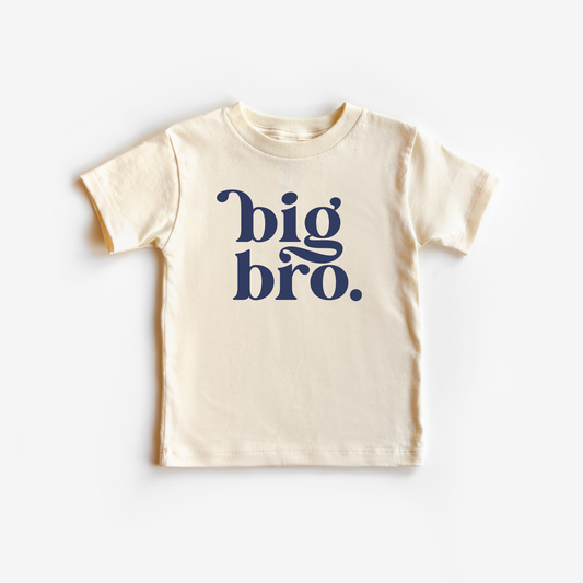 Big Bro Toddler and Youth Shirt | Natural