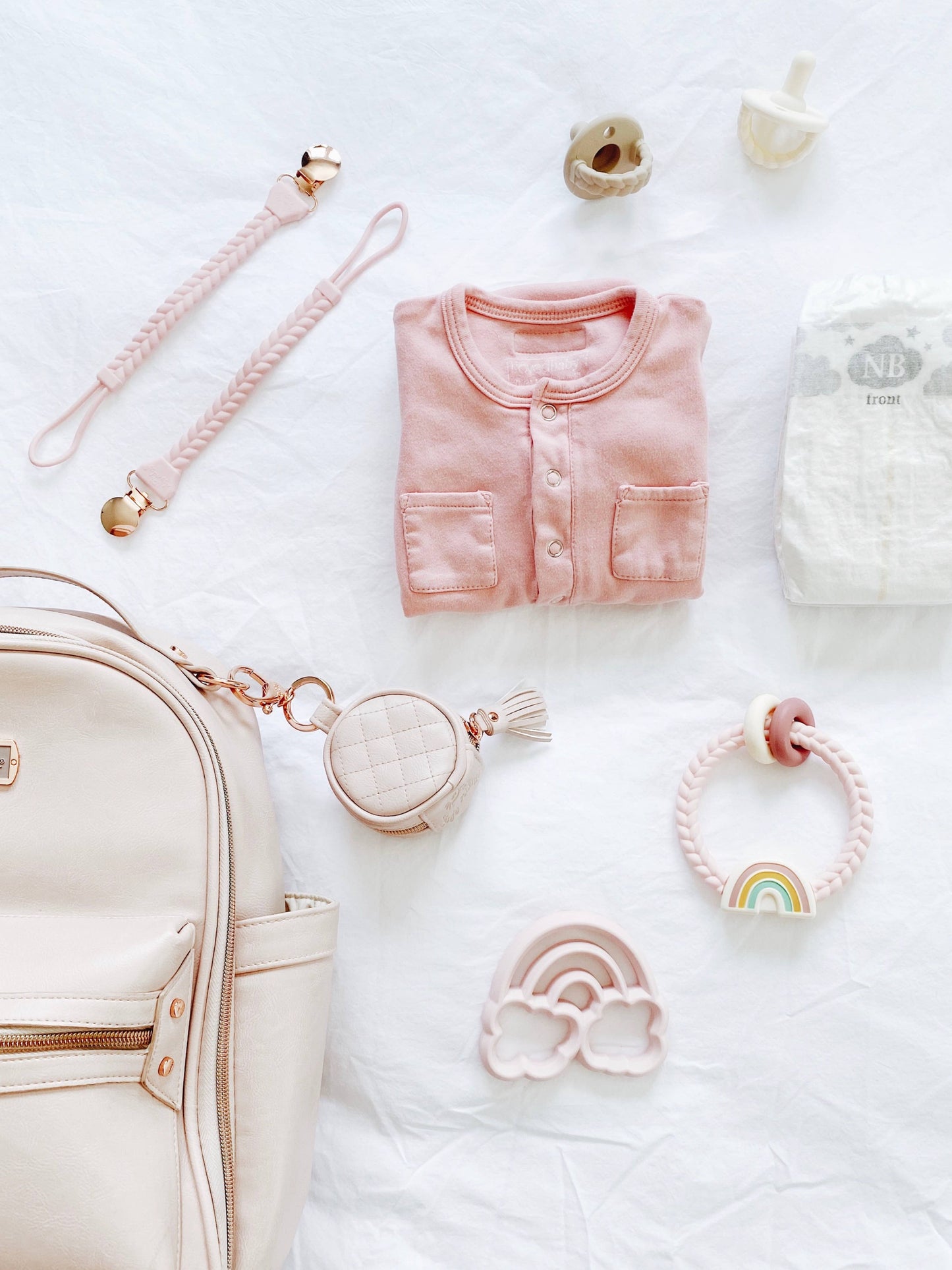 Ritzy Rattle™ Silicone Teether Rattles | Rainbow