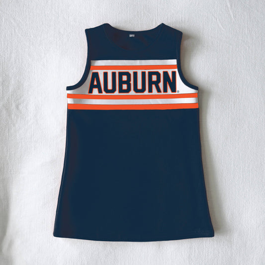 The Auburn University | Navy Striped Cheer Dress