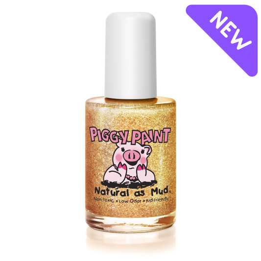 Piggy Paint - Heart of Gold Non-Toxic Kids Nail Polish