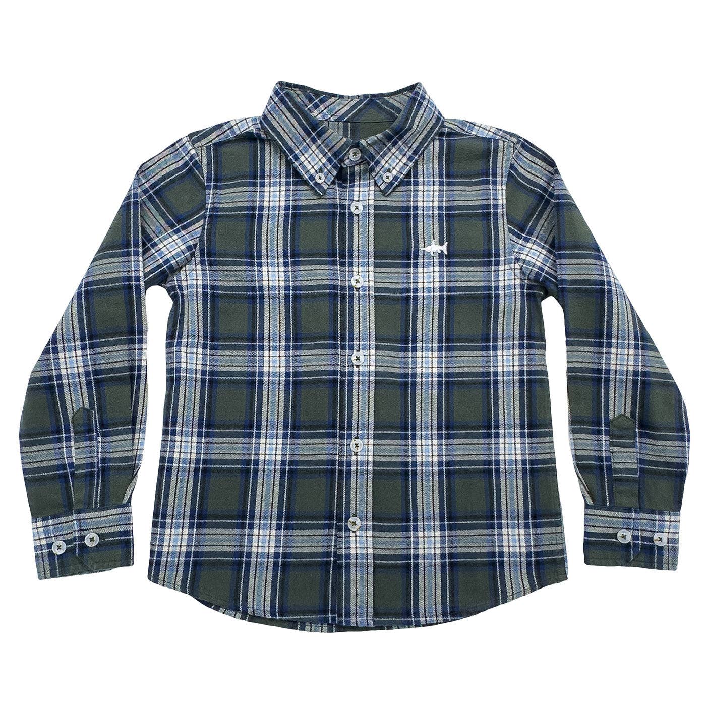 Folly Island Flannel Green | Green