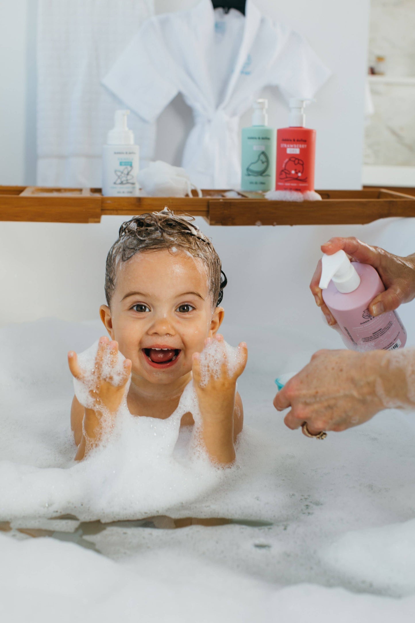 Dabble & Dollop - Tear-Free Coconut Shampoo & Body Wash