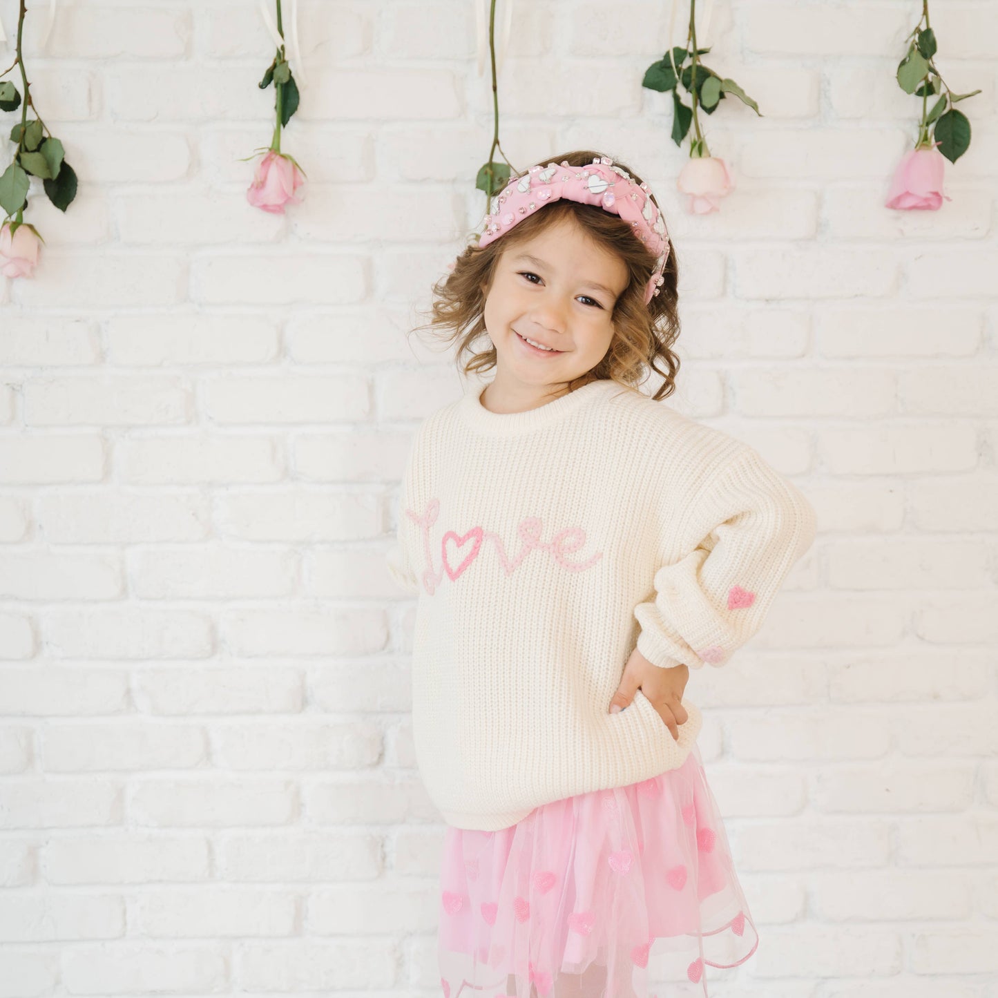 Mini Sequin Hearts Valentine's Day Tutu