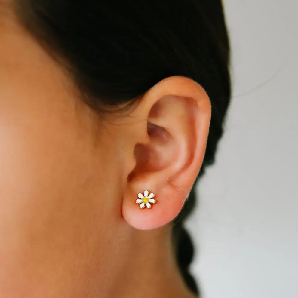 Daisy  Lilac / Pair Earrings
