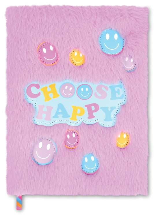 Iscream - CHOOSE HAPPY FURRY JOURNAL