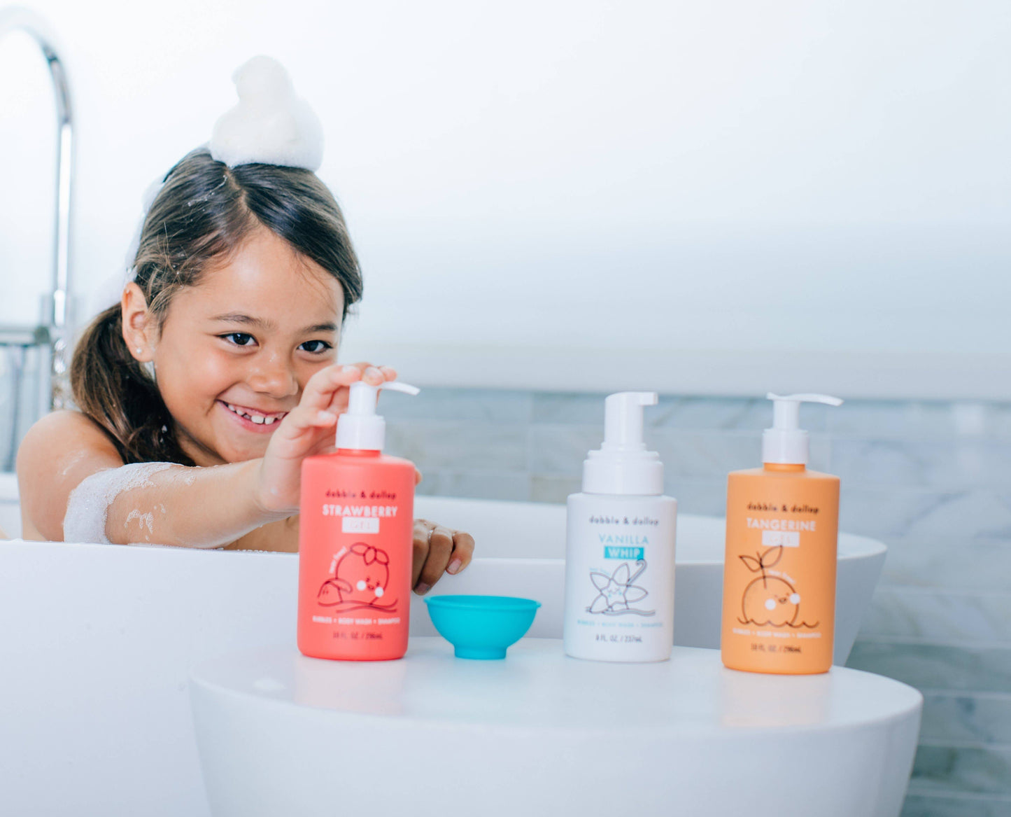 Tear-Free Shampoo, Body Wash & Bubbles | Strawberry