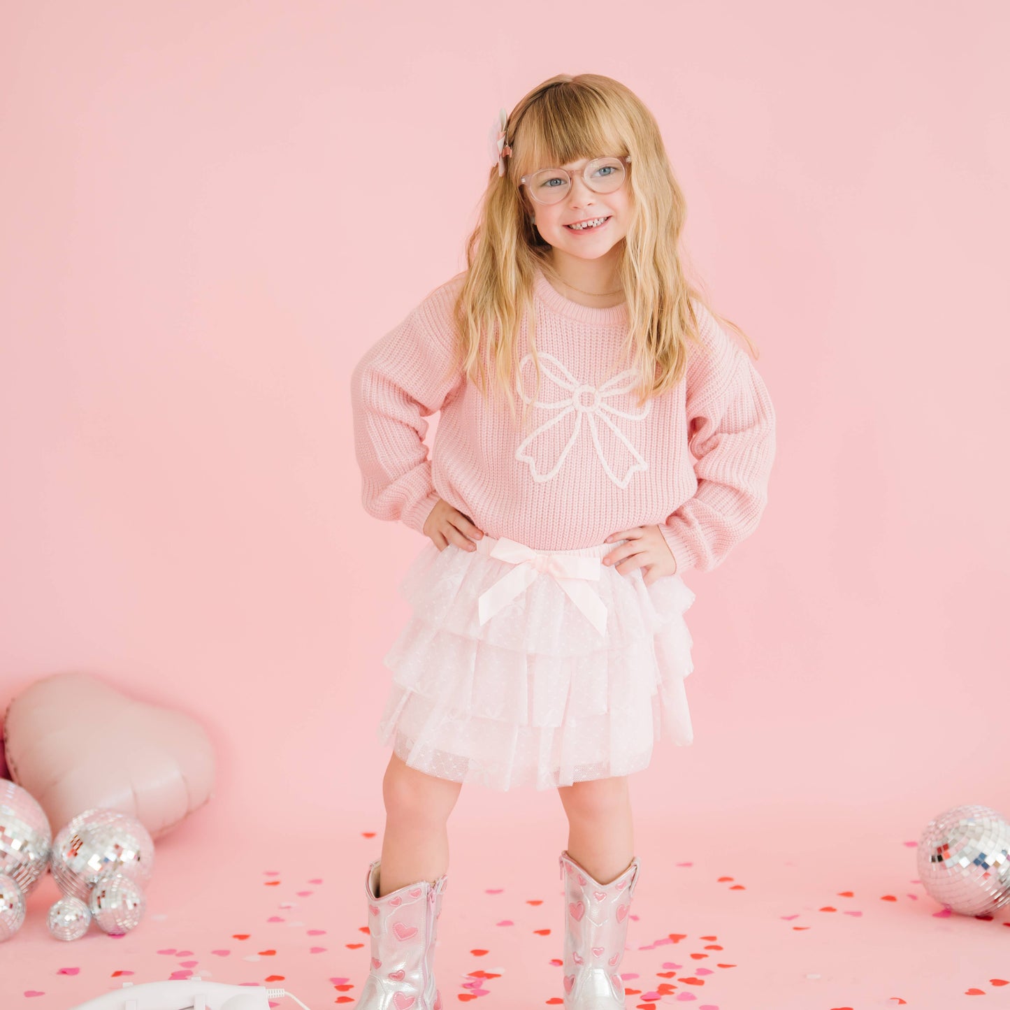 Coquette Bow Knit Sweater