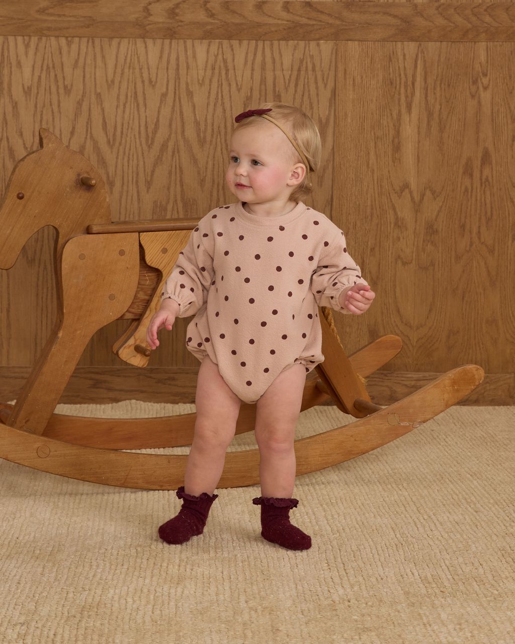 Lace Trim Socks, 2-pack || Burgundy, Navy