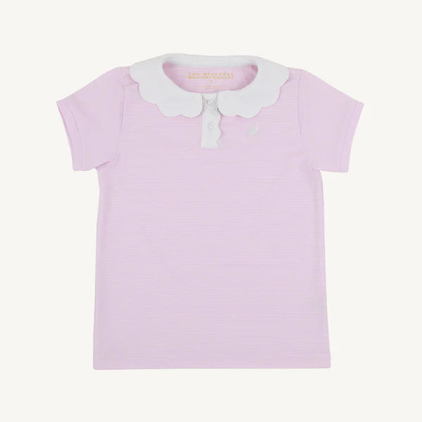 Prepletic™ Preppy Polo | Valley High Violet Stripe
