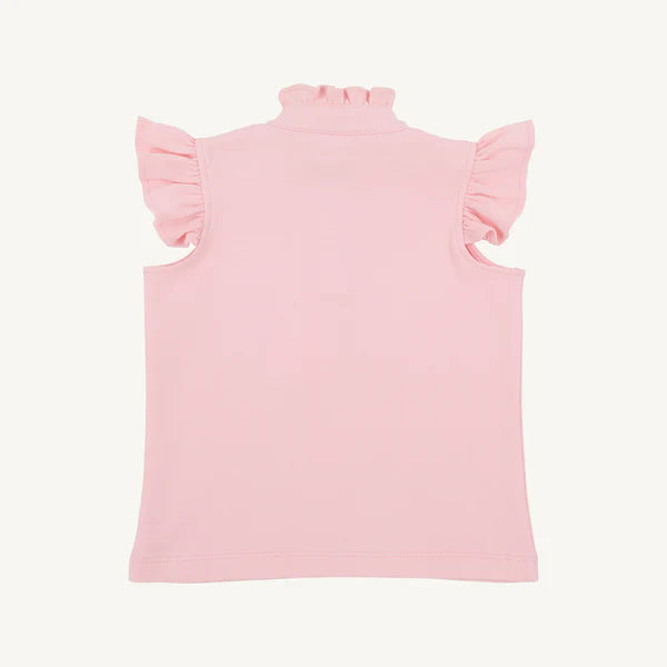 Rosie Ruffle Top | Sandpearl Pink