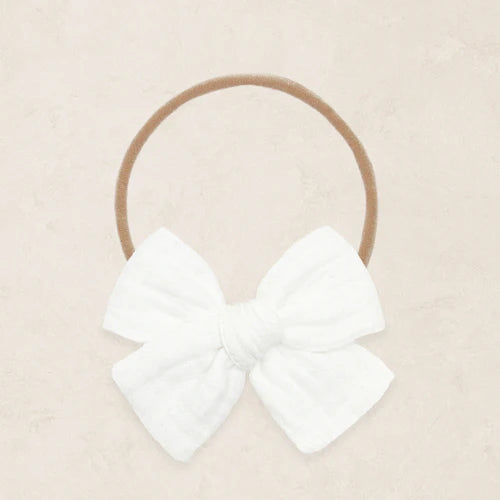 Adventure Bow - White Headband