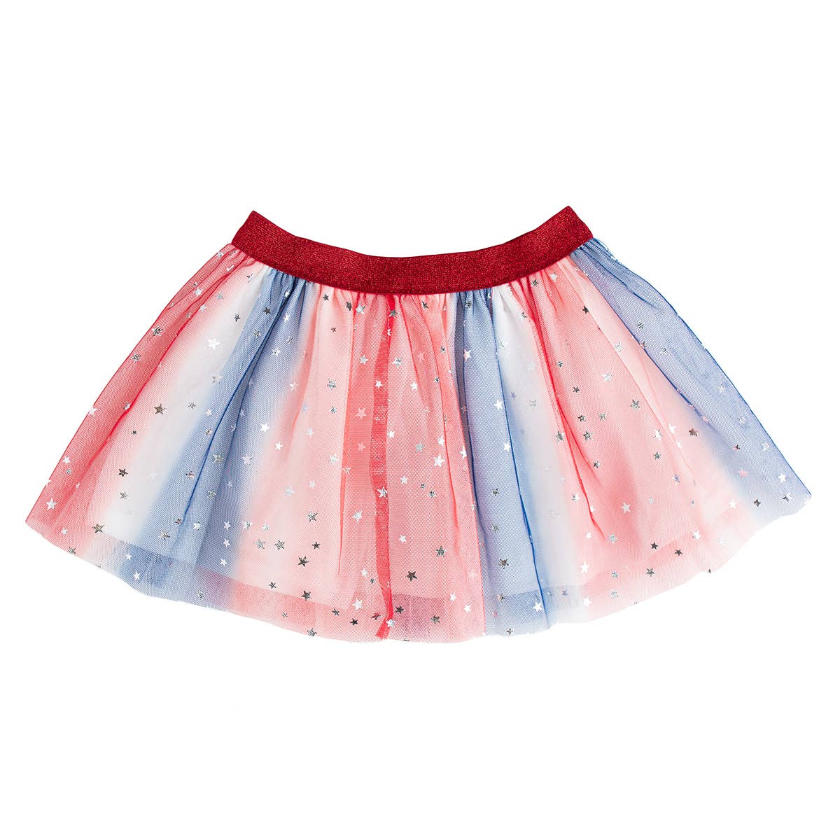 Sweet Wink - Patriotic Tie Dye Tutu - Dress Up Skirt - 4th of July Tutu