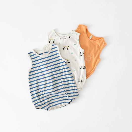 Surf Stripe Sleeveless Bubble