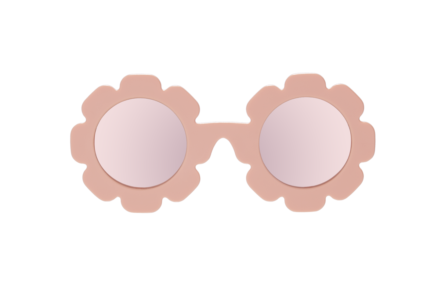 Babiators - Polarized Flower: Peachy Keen | Rose Gold Mirrored Lens