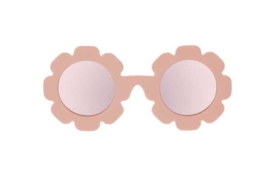 Babiators - Polarized Flower: Peachy Keen | Rose Gold Mirrored Lens