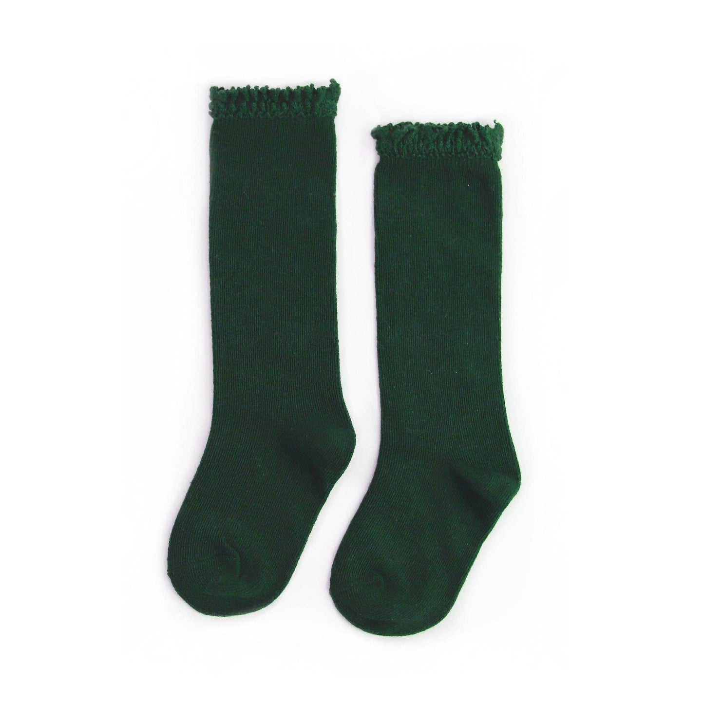 Little Stocking Co. - Forest Lace Top Knee High Socks