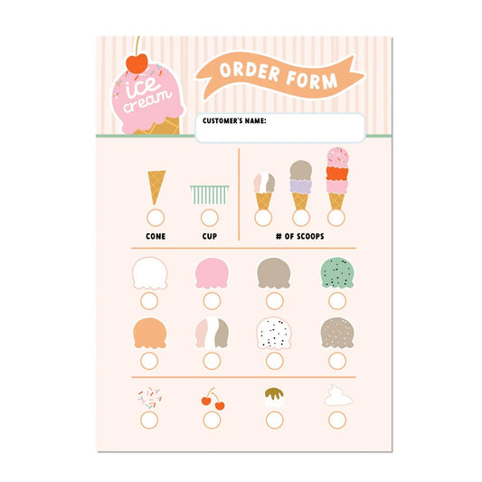 MagicPlaybook - Ice Cream Shop Notepad