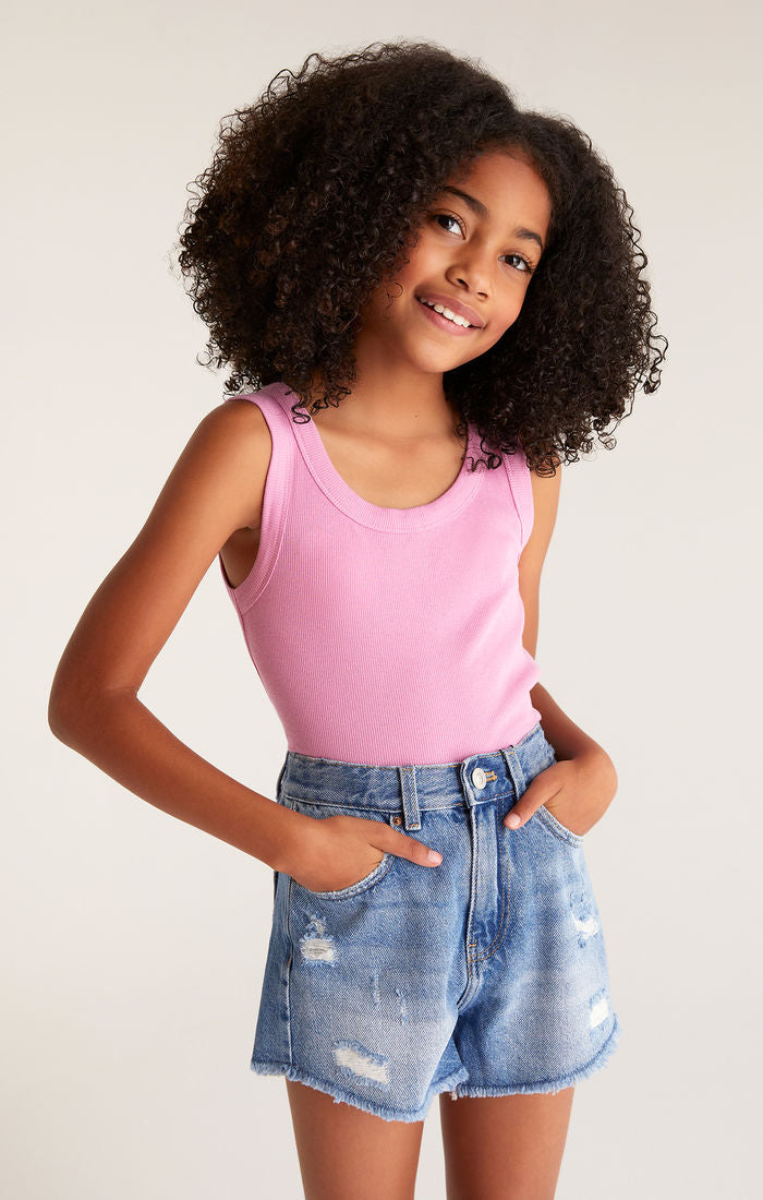Oaklynn Tank- Orchid Pink