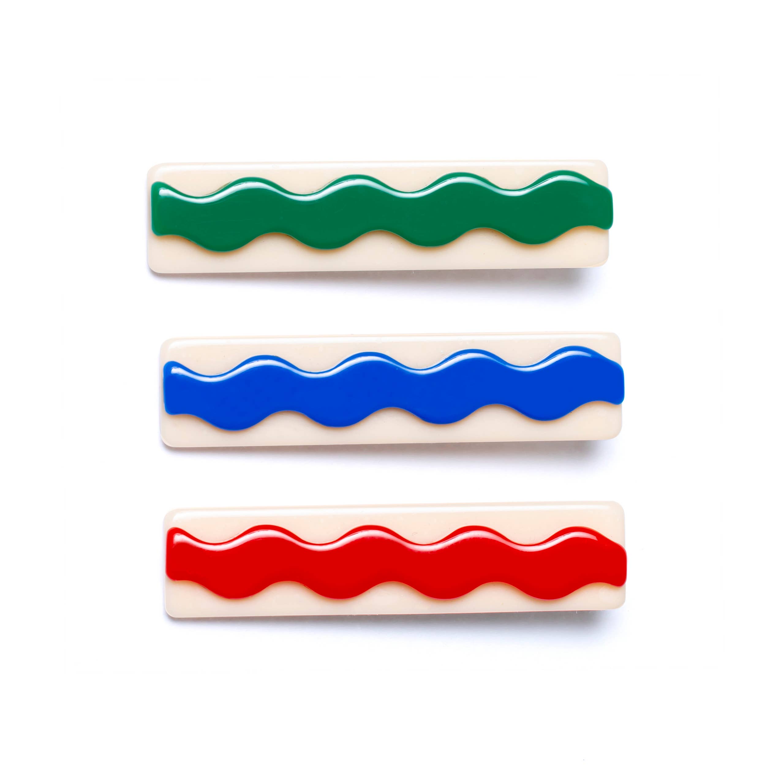 Lilies & Roses NY - BTS22-Ric-Rac Red+Royal Blue+Green Alligator Clips ...