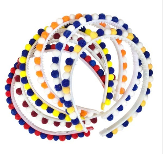 Lolo Headbands and Accessories - Custom Colors Pom Pom Headband