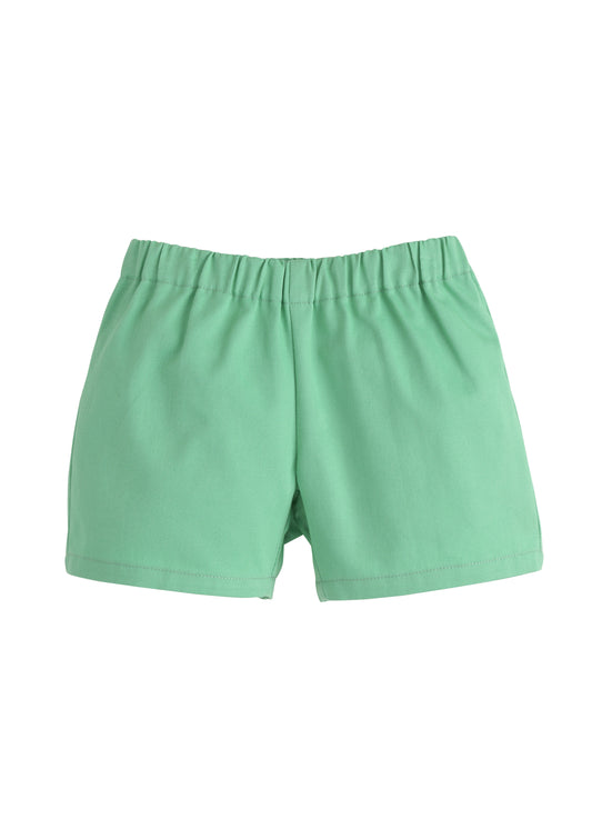 Basic Short | Green Twill