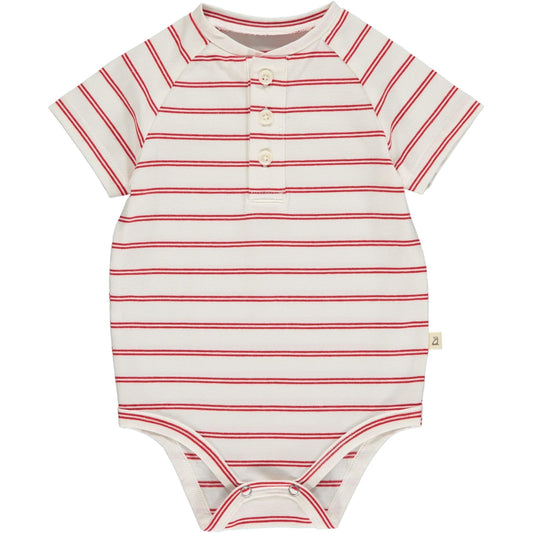 Black and White Stripe Bodysuit Baby Onesie - Lottie Da Baby