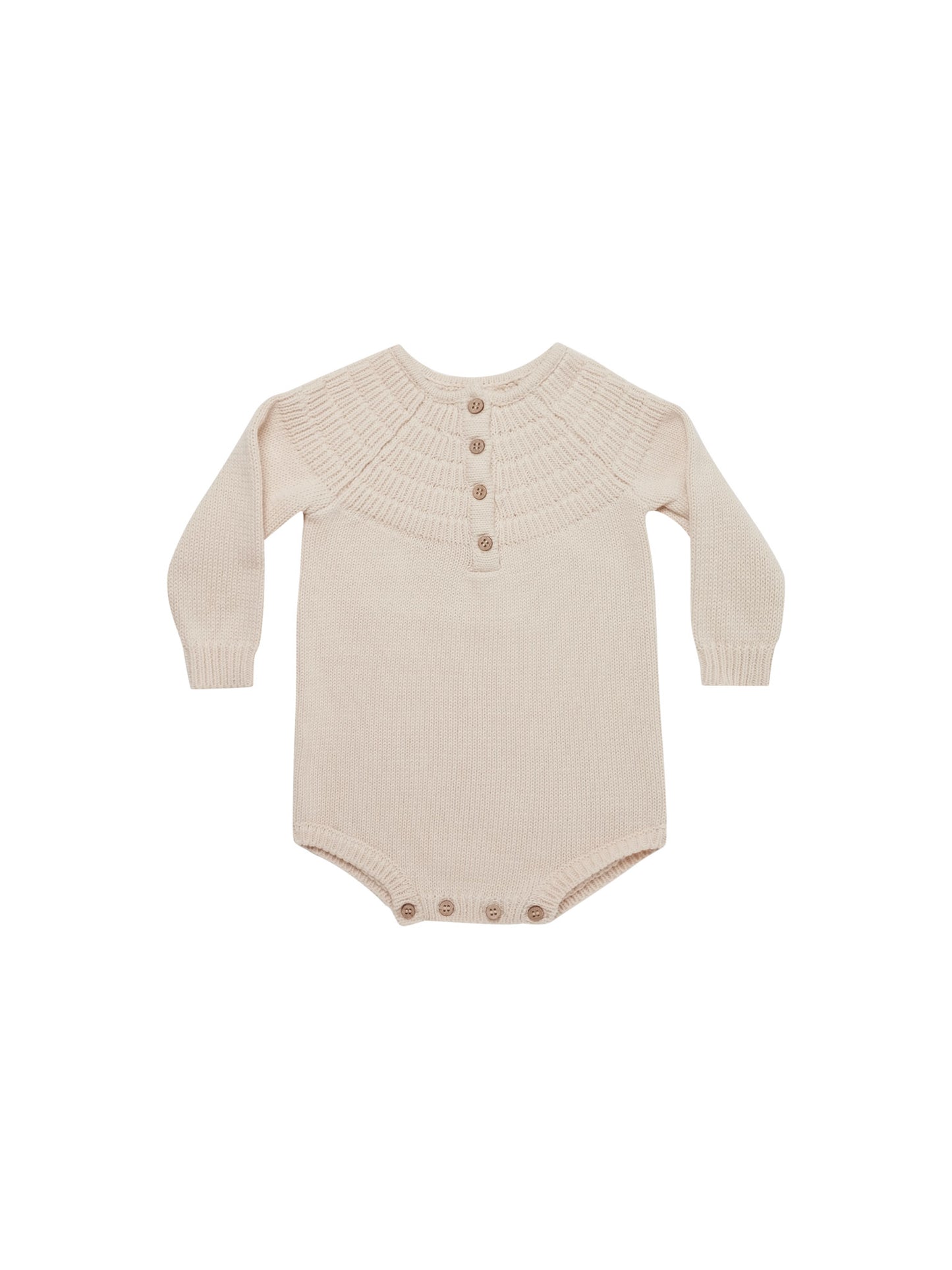 Knit Dalia Romper Natural