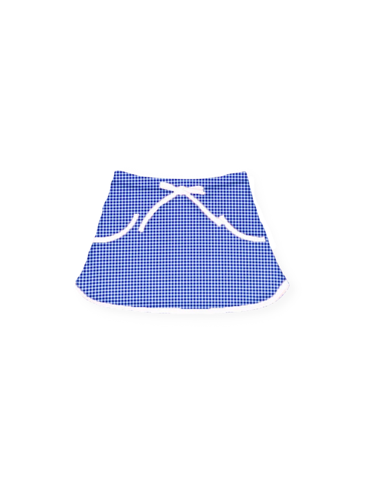 Tiffany Tennis Skirt | Royal Blue and White