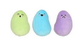 Easter Jelly Beans Dog Toys, Set of 3