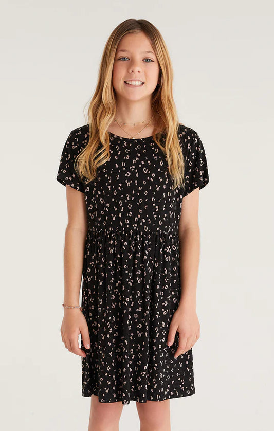 Girls Britney Dress Black