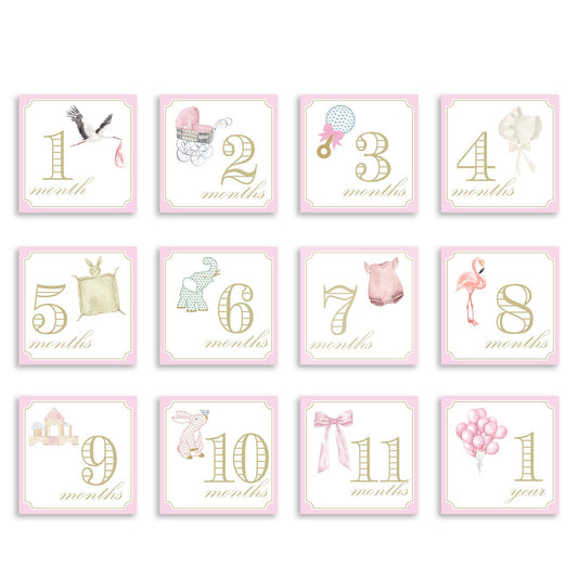 Milestone Cards - Classic Girl