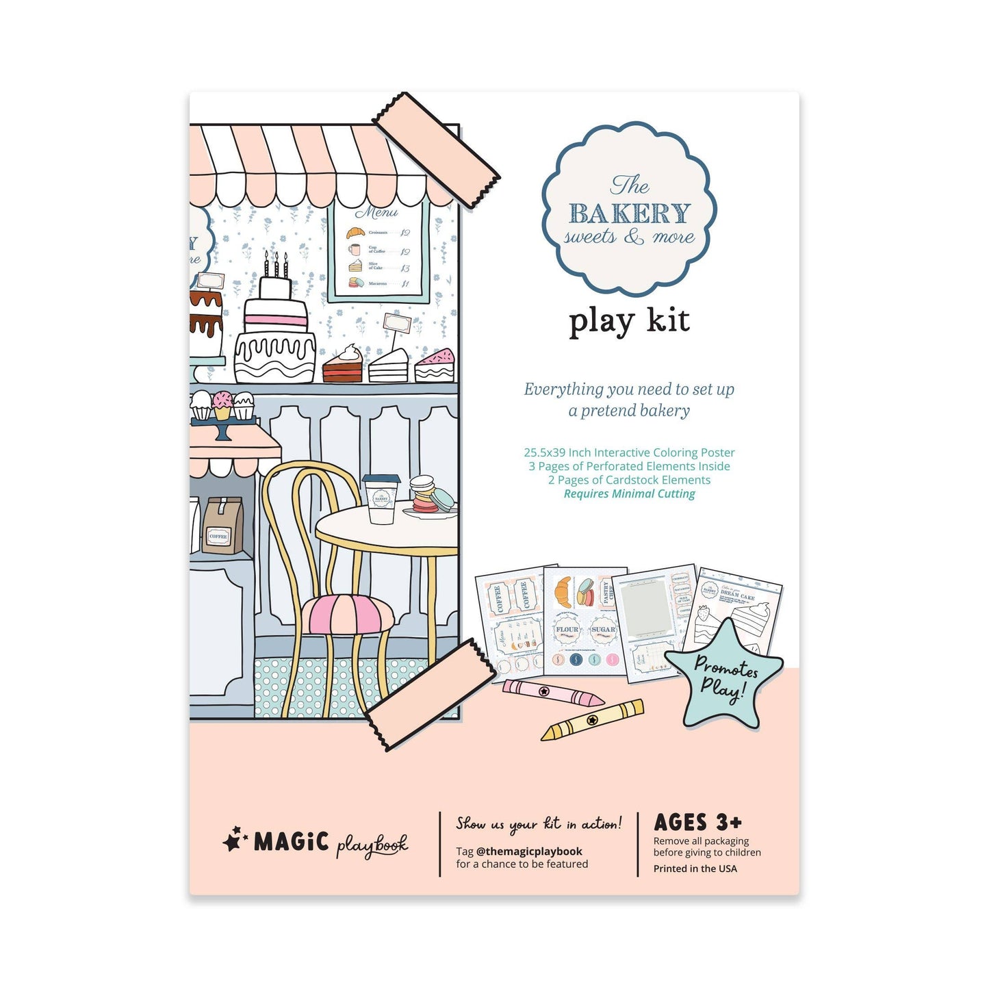 MagicPlaybook - Bakery Inspired Play Kit