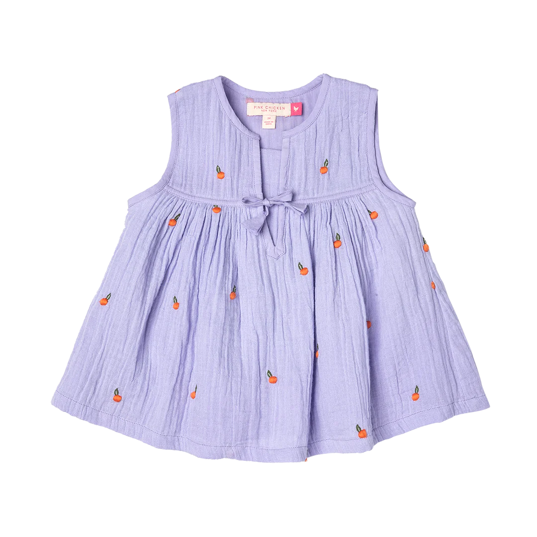 Jade Top | Lavender Oranges