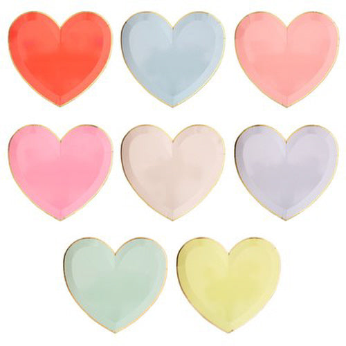 Party Palette Heart Large Plates