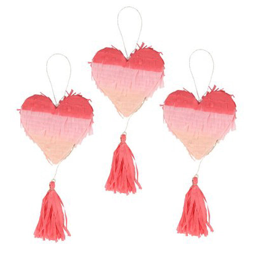 Ombre Heart Piñata Favors